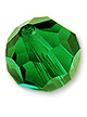 Кристалл Сваровски (Swarovski) круглый, 8 мм. Цвет – Fern Green