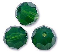 Кристалл Сваровски (Swarovski) круглый, 8 мм. Цвет – Palace Green Opal