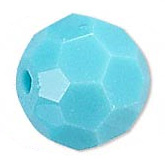 Кристалл Сваровски (Swarovski) круглый, 8 мм. Цвет – Turquoise