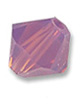 Кристалл Сваровски (Swarovski) биконус 10 шт. Цвет – Cyclamen Opal