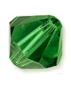 Кристалл Сваровски (Swarovski) биконус 10 шт. Цвет – Fern Green