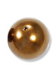 Жемчуг искусственный 8 мм, цвет - античное золото