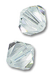 Кристалл Сваровски (Swarovski) биконус 4 мм, 10 шт. Цвет – Crystal