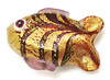 Бусины лэмпворк (lampwork) Золотые рыбки