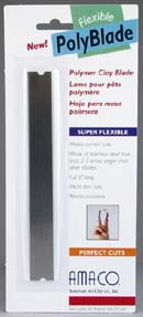 Лезвие (нож) Amaco Flexible PolyBlade для полимерной глины