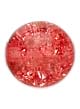 Бусины стеклянные "Кракелюр" (Чешское стекло) круглые, 10 мм. Цвет - рубин