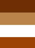 Шерсть для валяния полутонкая, набор. Цвета: белый, песочный, рыже-коричневый, шоколадный
