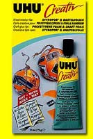Клей UHU Creativ (\"Креатив\") для пенополистирола и фольги