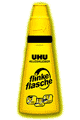 Клей универсальный прозрачный UHU Flinke flasche (Финк Флеш) с аппликатором 90 мл