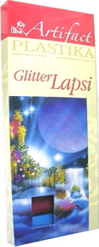 Пластика с блестками Lapsi Glitter (Артефакт) 9 цветов