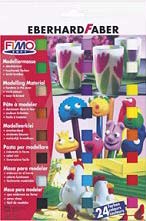 Fimo (фимо) soft набор из 24 блоков разных цветов