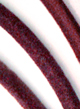 Шнур бархатный с застежкой, цвет - бордовый