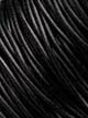 Шнур полимерный (каучуковый, синтетический) 1 мм, цвет - черный